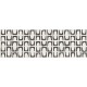 Плитка Iris Ceramica Aura, декор Dec. Ethnic jet 100x300х7,5мм структурная/глянцевая, для стены 754932