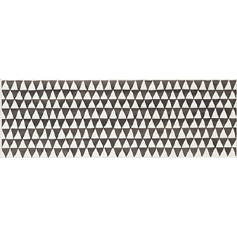 Плитка Iris Ceramica Aura, декор Dec. Ethnic jet 100x300х7,5мм структурная/глянцевая, для стены 754932