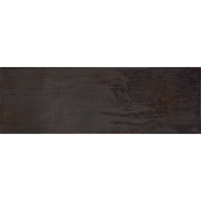 Плитка Iris Ceramica Maiolica Nero 600x200х7,5мм структурная/глянцевая, для стены 562186