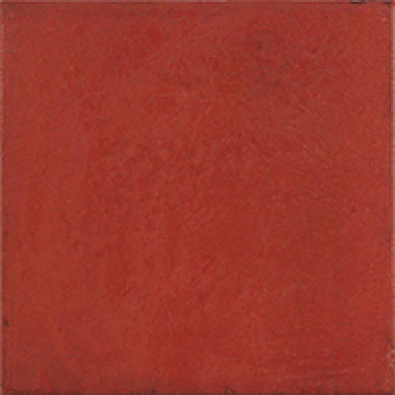 Плитка Iris Ceramica Maiolica Rosso 200x200х7,5мм структурная/глянцевая, для стены 563205