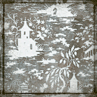 Плитка Iris Ceramica Maiolica Ornamenta grigio 200x200х7,5мм структурная/глянцевая, для стены 563213