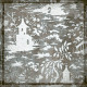 Плитка Iris Ceramica Maiolica Ornamenta grigio 200x200х7,5мм структурная/глянцевая, для стены 563213