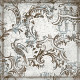 Плитка Iris Ceramica Maiolica Ornamenta grigio 200x200х7,5мм структурная/глянцевая, для стены 563213