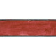 Плитка Iris Ceramica Maiolica, декор Riga Rosso 100x300х7,5мм структурная/глянцевая, для стены 754936