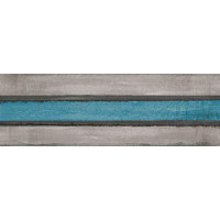Плитка Iris Ceramica Maiolica, декор Riga Mare 100x300х7,5мм структурная/глянцевая, для стены 754937