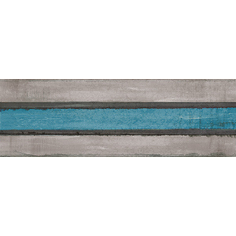 Плитка Iris Ceramica Maiolica, декор Riga Mare 100x300х7,5мм структурная/глянцевая, для стены 754937