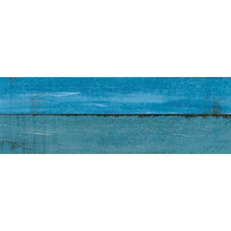 Плитка Iris Ceramica Maiolica, декор Riga Mare 100x300х7,5мм структурная/глянцевая, для стены 754937