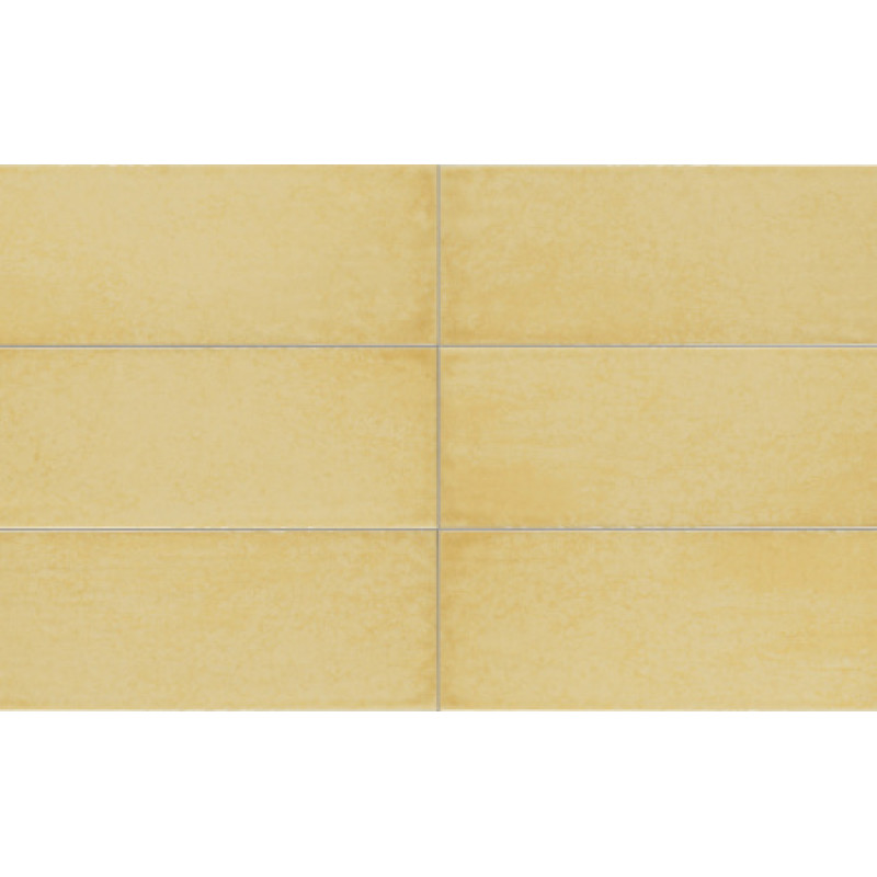 Плитка Iris Ceramica Maiolica Ocra 100x300х7,5мм структурная/глянцевая, для стены 754980