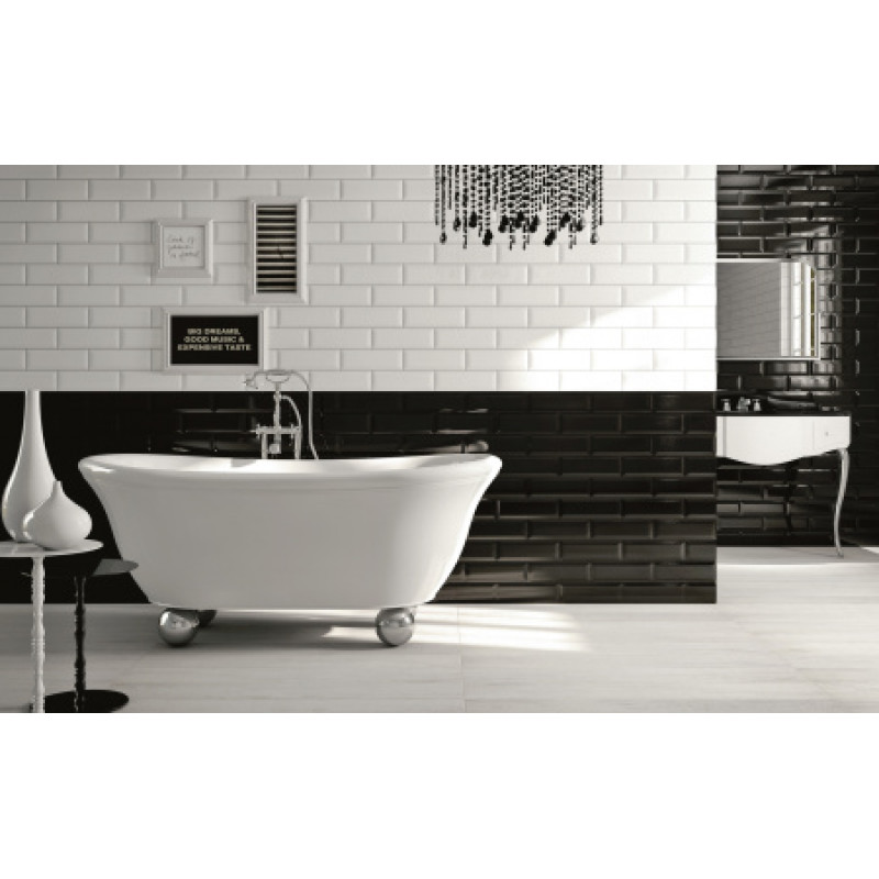 Плитка Iris Ceramica Adamas Albus 100x300х8,5мм гладкая/глянцевая, для стены 754969
