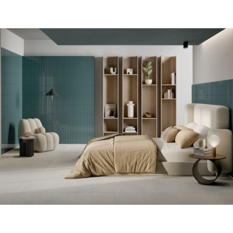 Плитка Sartoria Vibes Indaco Flat 62x250х8,5мм гладкая/глазурованная, для стены SAVIFL0562G