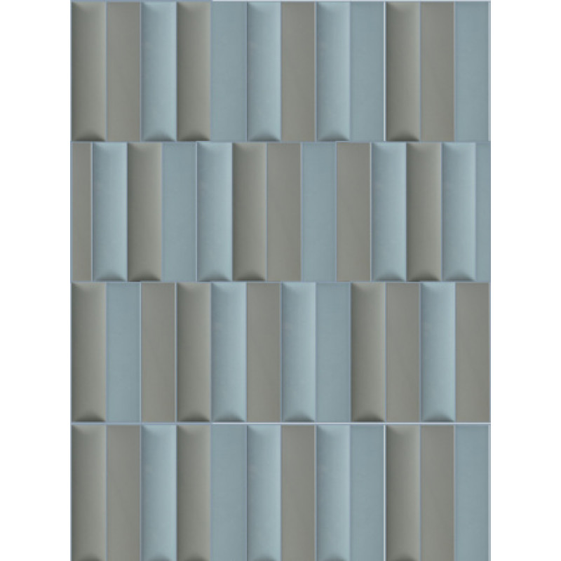 Плитка Sartoria Vibes Azzurro, декор Peak 62x250х8,5мм гладкая/матовая, для стены SAVIPE0462N