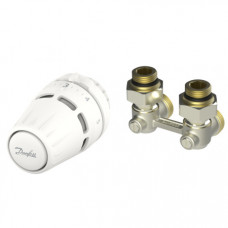 Комплект термостатический Danfoss Regus RA + RLV-KB 1/2" угловой 015G5309