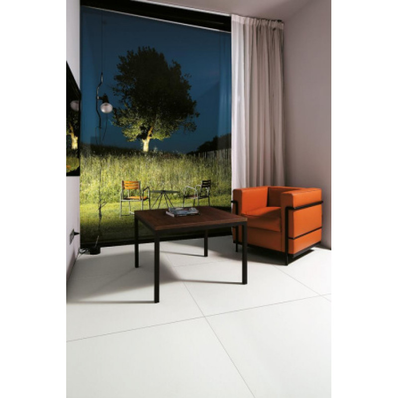 Плитка керамогранитная Cottodeste Materica Bianco 1000x1000х5,5мм Kerlite, гладкая/матовая EK8MA00