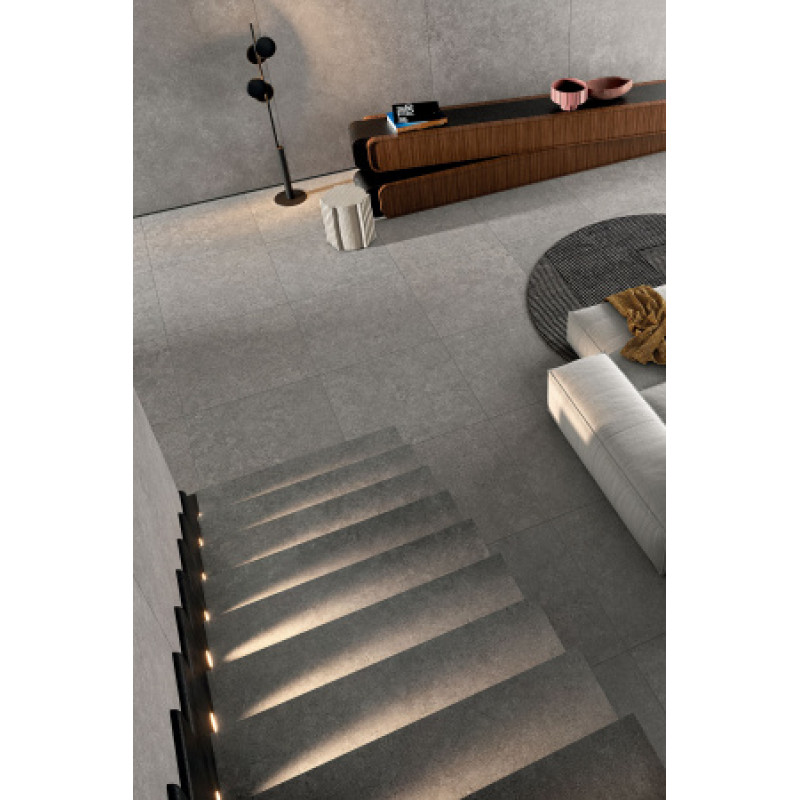 Плитка керамогранітна Cottodeste Pura Grey 1200x600х6, 5мм Kerlite, гладка/матова Chiseled EKXPU50