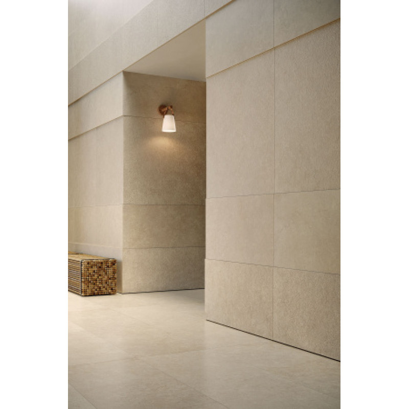 Плитка керамогранітна Cottodeste Pura Ivory 1200x600х6, 5мм Kerlite, гладка/матова Chiseled EKXPU60