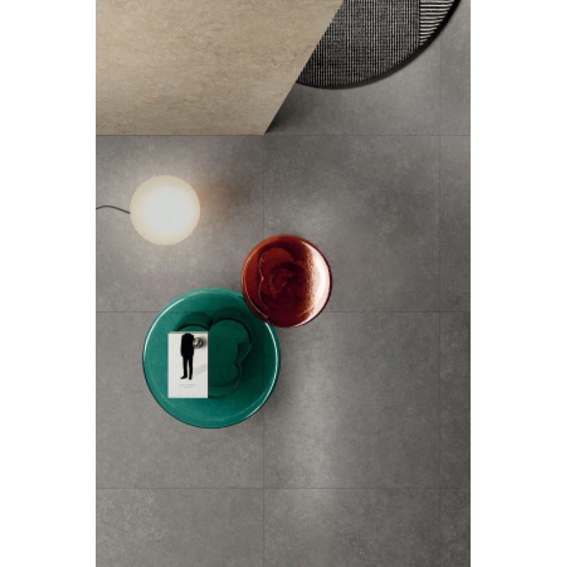 Плитка керамогранітна Cottodeste Pura Grey 1200x1200х6, 5мм Kerlite, гладка/матова Chiseled EK8PU50