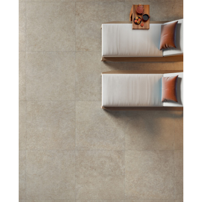 Плитка керамогранітна Cottodeste Pura Sand 1200x1200х6, 5мм Kerlite, гладка/матова Chiseled EK8PU80