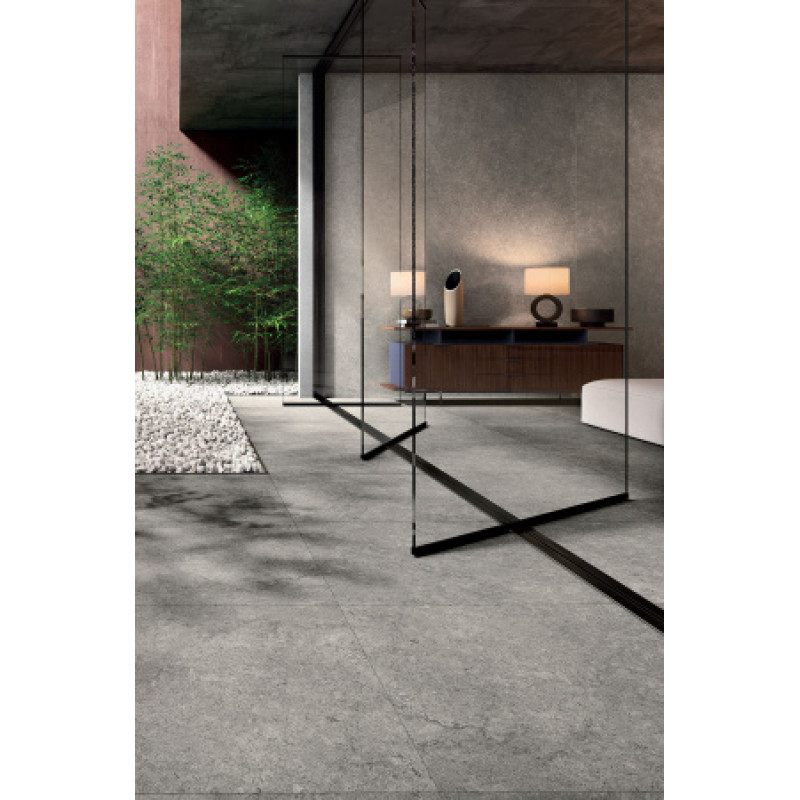 Плитка керамогранитная Cottodeste Pura Grey 1200x2780х6,5мм Kerlite, гладкая/матовая Chiseled EK6PU50
