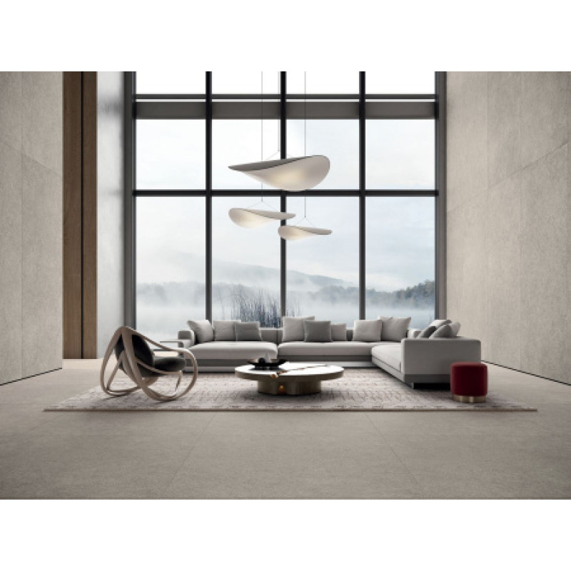 Плитка керамогранитная Cottodeste Pura Pearl 1200x2780х6,5мм Kerlite, гладкая/матовая Chiseled EK6PU70