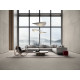 Плитка керамогранитная Cottodeste Pura Pearl 1200x2780х6,5мм Kerlite, гладкая/матовая Chiseled EK6PU70