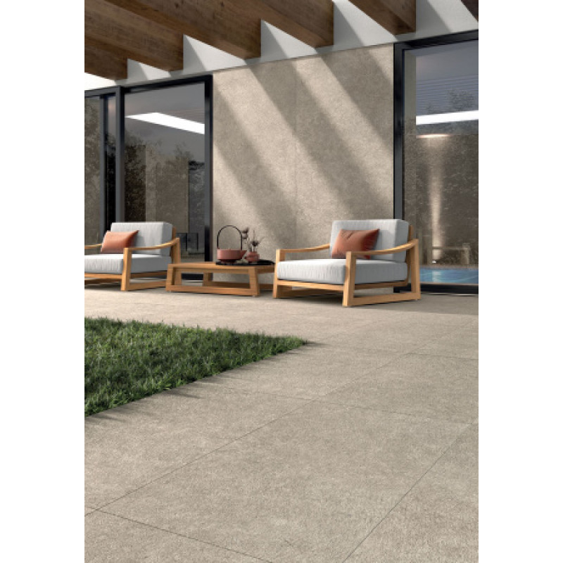 Плитка керамогранитная Cottodeste Pura Sand 1200x2780х6,5мм Kerlite, гладкая/матовая Chiseled EK6PU80
