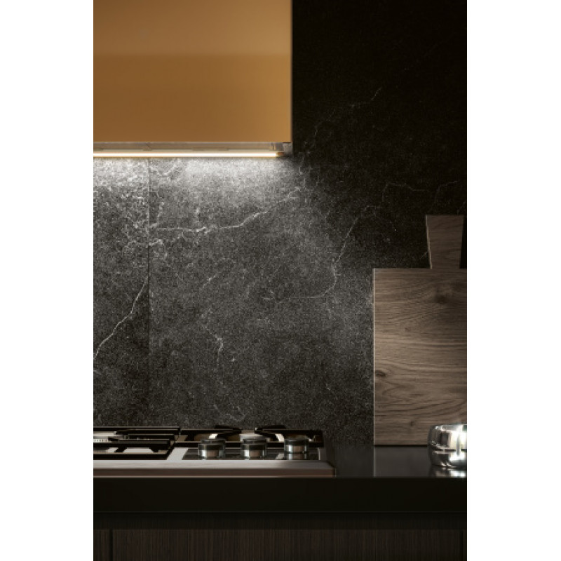 Плитка керамогранитная Cottodeste Lithos Carbon 1200x2600х6,5мм, Kerlite гладкая/матовая EK7LT00