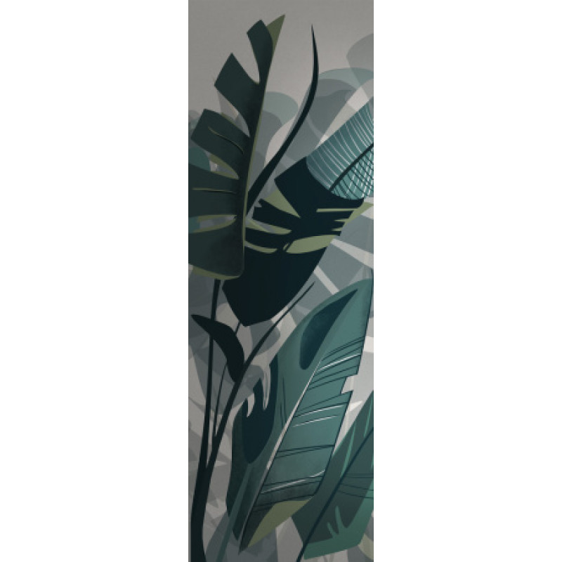 Плитка керамогранітна Cottodeste Wonderwall декор Botany A 1000x3000х3,5мм Kerlite, гладка/матова EG7WP5A