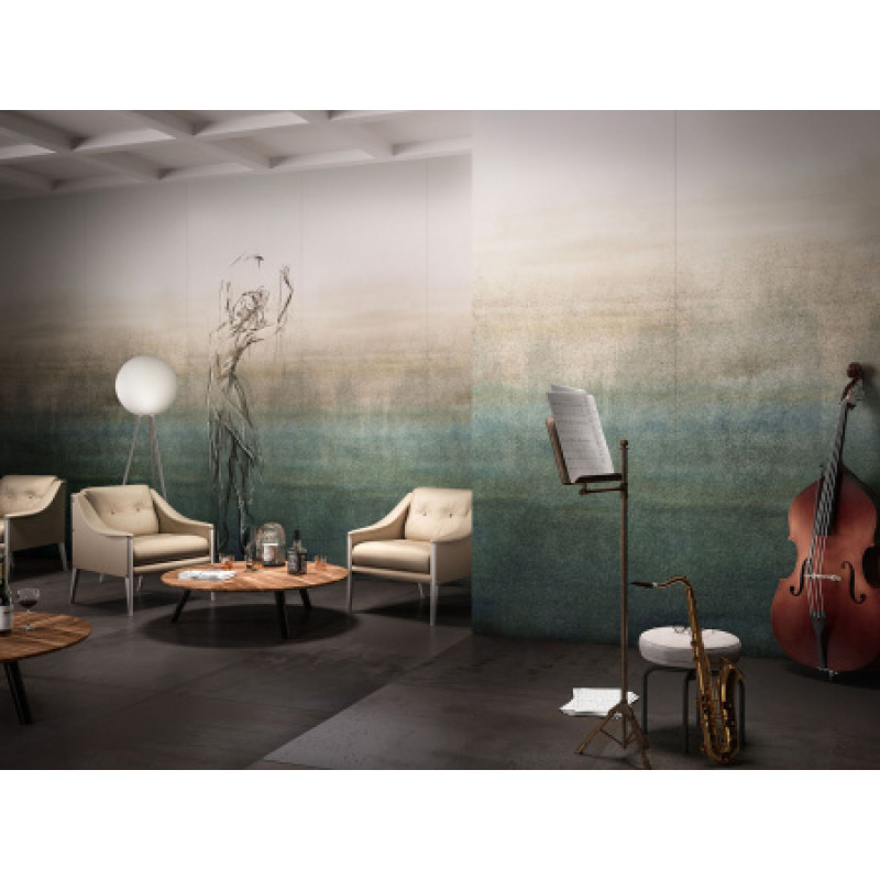 Плитка керамогранітна Cottodeste Wonderwall декор Color Ballet B 1000x3000х3,5мм Kerlite, гладка/матова EG7WP71