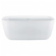 Ванна акрилова Hatria Vasche BT 03 170x78x60 см білий/Cenere 45Y8AH25