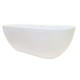 Ванна акрилова Hatria Vasche BT 01 170x78x60 см білий/Avorio 12Y7AX25