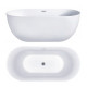 Ванна акрилова Hatria Vasche BT 01 170x78x60 см білий/Avorio 12Y7AX25