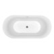 Ванна акрилова Hatria Vasche BT 01 170x78x60 см білий/Cenere 45Y7AX25