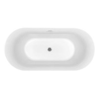 Ванна акриловая Hatria Vasche BT 01 170x78x60 см белый/Lavagna 06Y7AX25