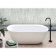 Ванна акриловая Hatria Vasche BT 01 170x78x60 см белый/Selva 46Y7AX25