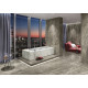Плитка керамогранитная FMG Marmi maxfine Nuvolato grigio 1500x750х6мм гладкая/матовая silky SY175516MF6