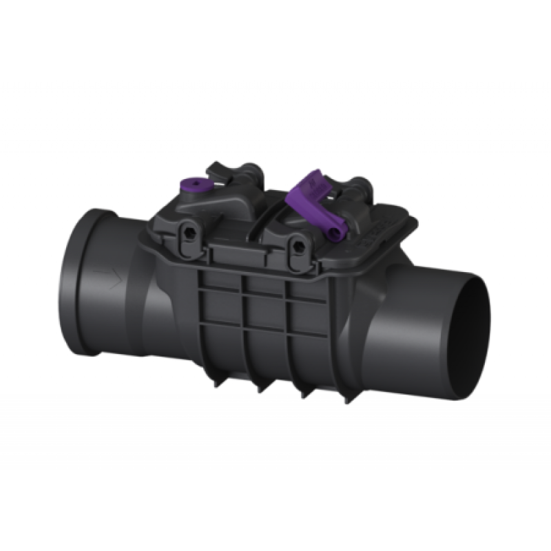 Обратный клапан Kessel Staufix DN100 с аварийным затвором 73100