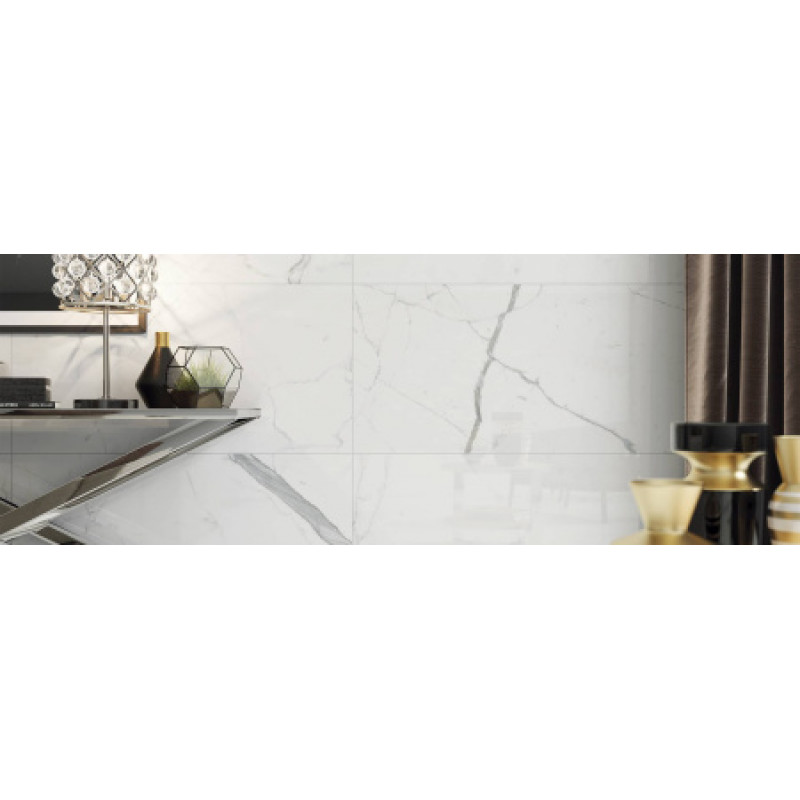 Плитка керамогранитная FMG Marmi select Bianco venato extra 1200x600х8мм гладкая/полированная LU628300