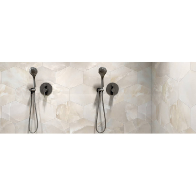 Плитка керамогранитная FMG Marmi select Onice alabastrino 1200x600х8мм гладкая/полированная LU628358