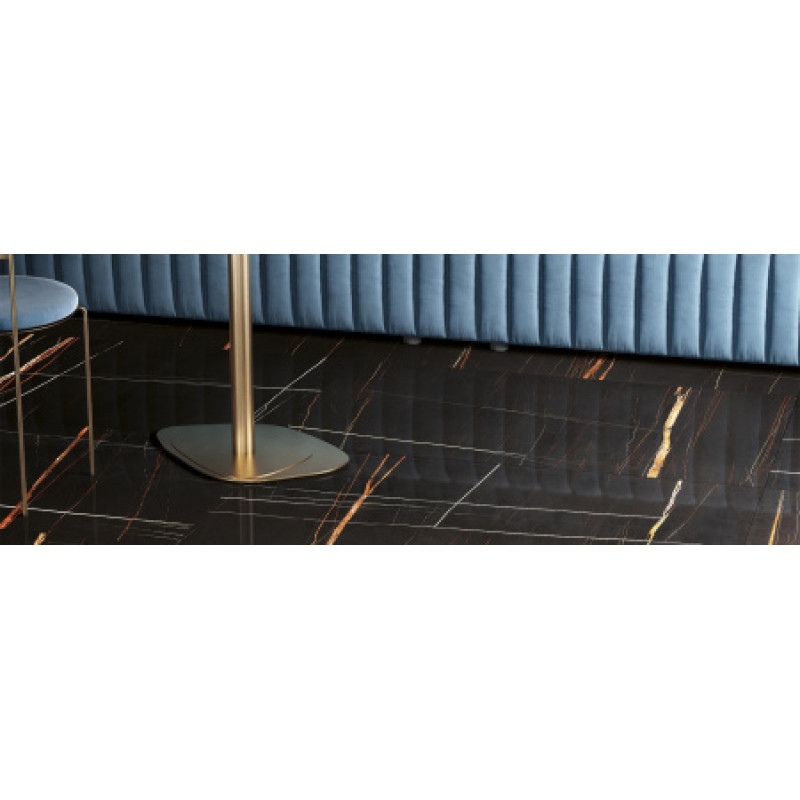 Плитка керамогранитная FMG Marmi select Sahara noir 1200x600х8мм гладкая/полированная LU628364
