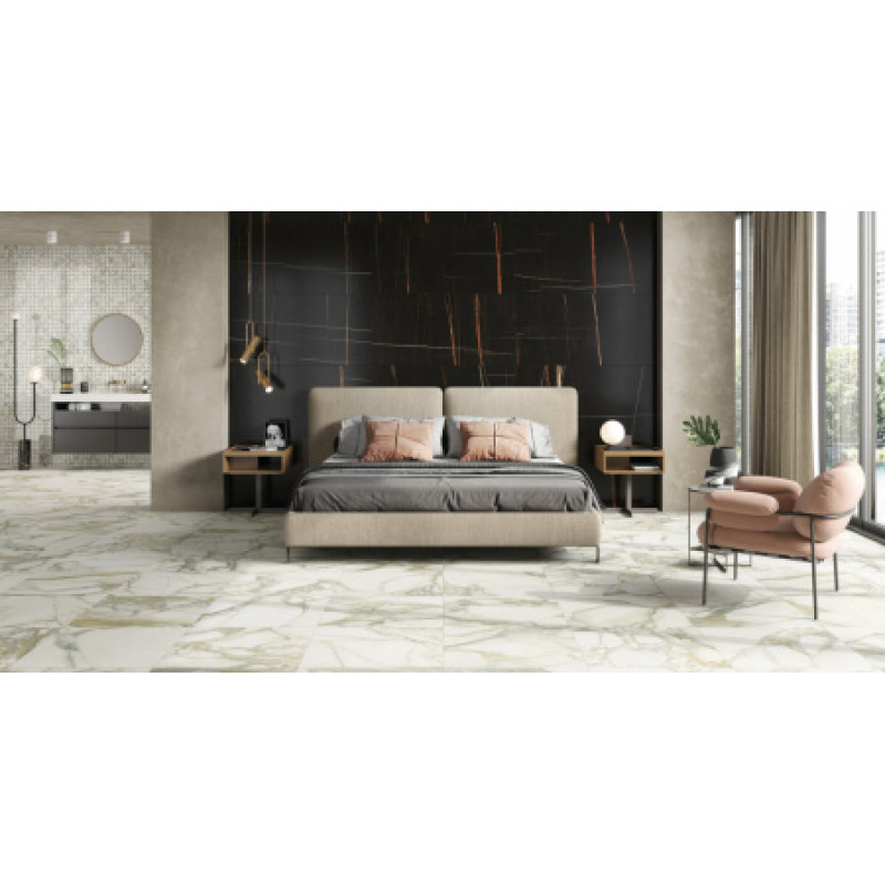 Плитка керамогранитная FMG Marmi select Calacatta oro 1200x600х8мм гладкая/полированная LU628365
