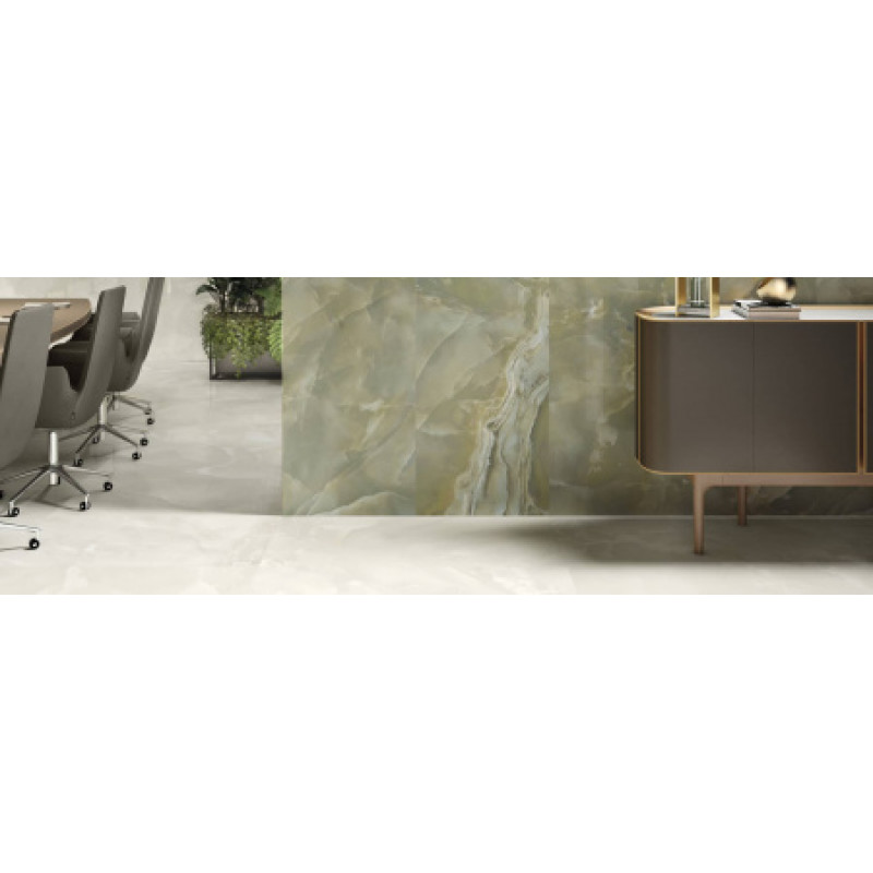 Плитка керамогранітна FMG Marmi select Onice ghiaccio 600x600х8мм гладка/полірована LU668353