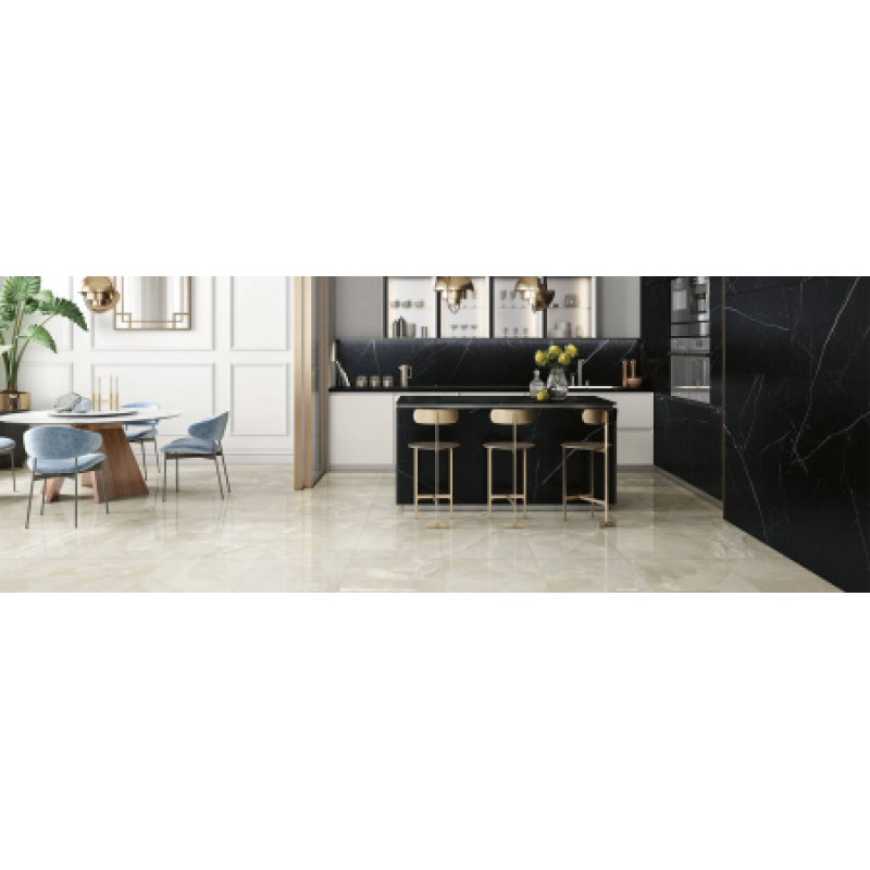 Плитка керамогранитная FMG Marmi select Onice reale 600x600х8мм гладкая/полированная LU668354