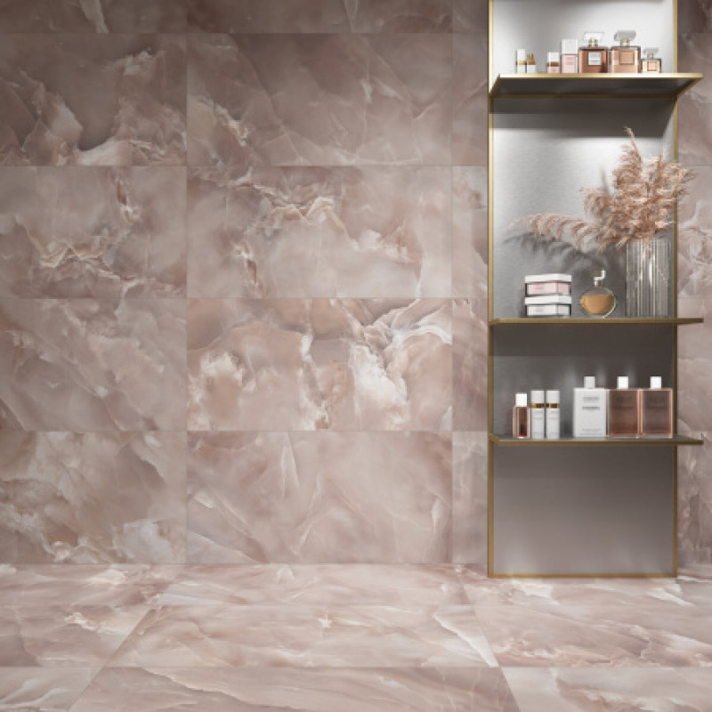 Плитка керамогранитная FMG Marmi select Onice malaga 600x600х8мм гладкая/полированная LU668356