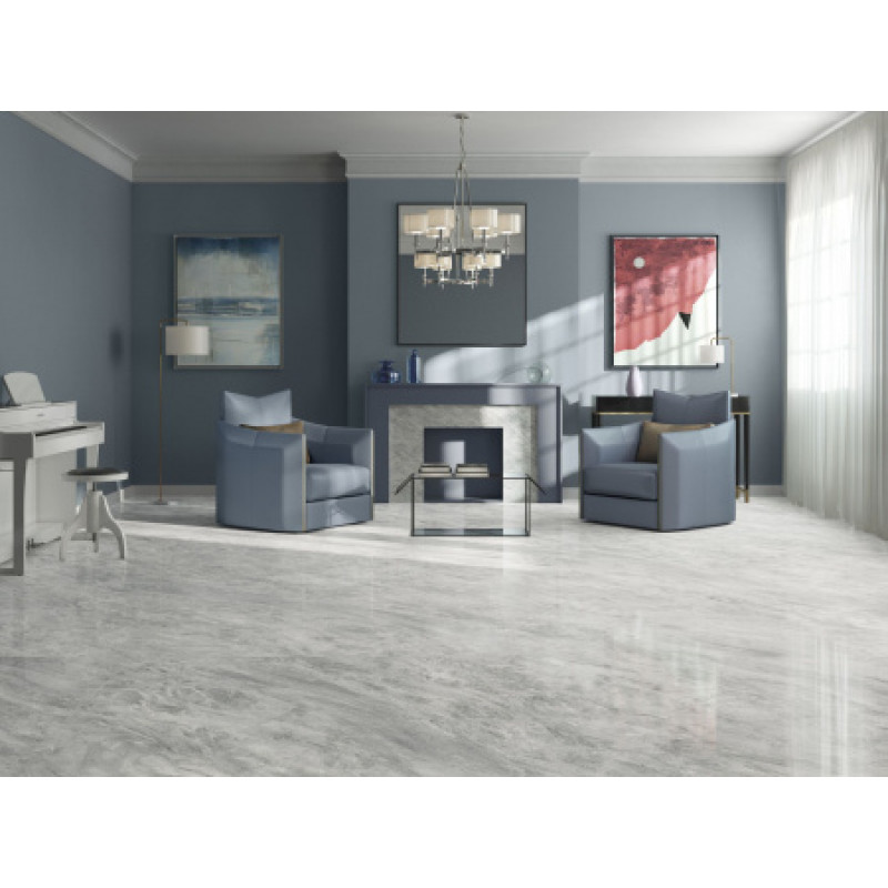 Плитка керамогранітна FMG Marmi select Trambiserra grey 600x600х8мм гладка/полірована LU668553