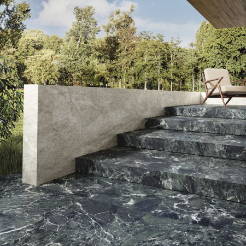 Плитка керамогранитная FMG Marmi select Aosta green marble 1200x600х8мм гладкая/матовая P628486