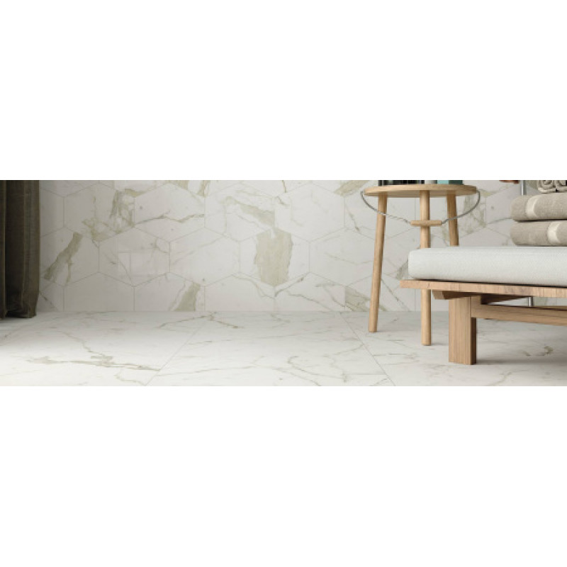Плитка керамогранітна FMG Marmi select Сalacatta 600x600х8мм гладка/матова P668265