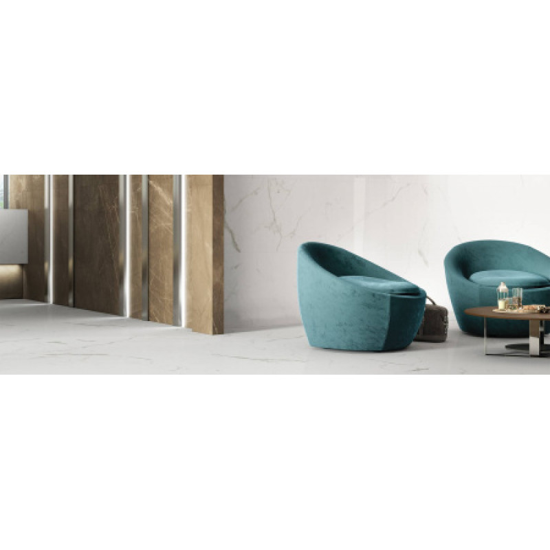 Плитка керамогранитная FMG Marmi select Calacatta white 600x600х8мм гладкая/матовая P668389