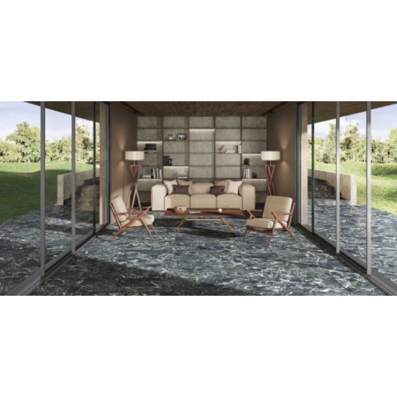 Плитка керамогранитная FMG Marmi select Aosta green marble 600x600х8мм гладкая/матовая P668486