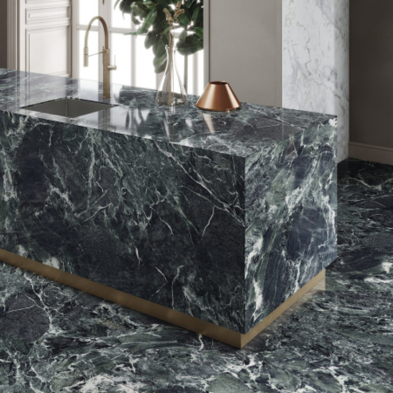 Плитка керамогранитная FMG Marmi select Aosta green marble 600x600х8мм гладкая/матовая P668486