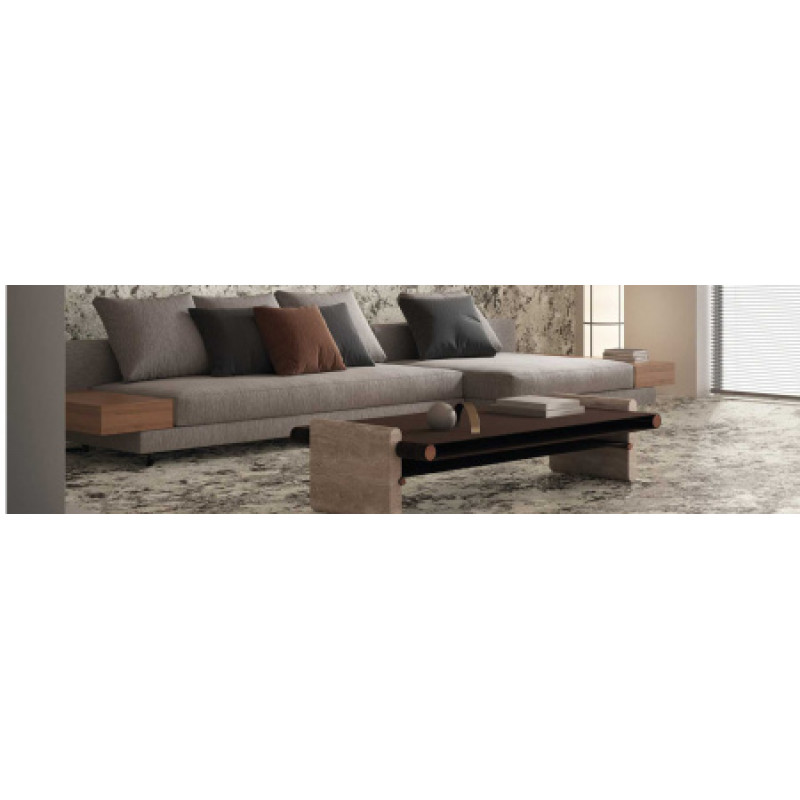 Плитка керамогранітна FMG Marmi select Alaska white 600x600х8мм гладка/матова P668600